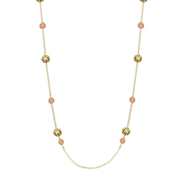 KATE SPADE • At First Blush Station Rosary Necklace - Picture 3 of 6